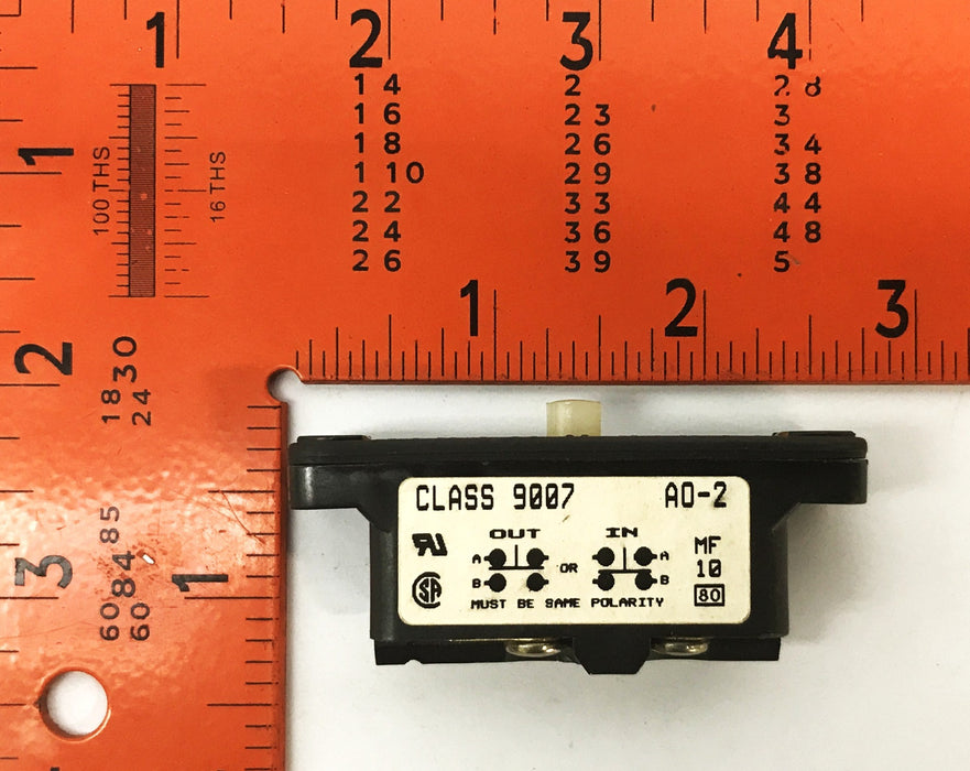 Square D Snap Action Limit Switch Class 9007 AO-2 [Lot of 3] NOS
