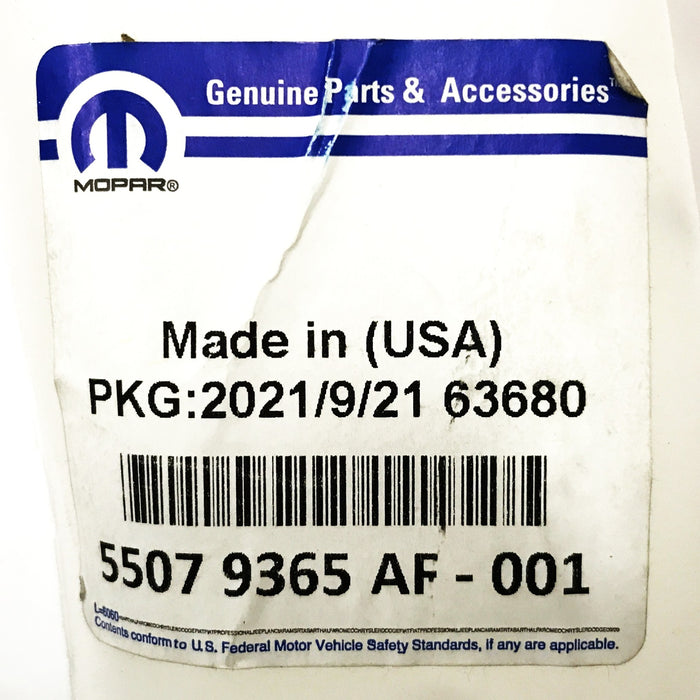 Mopar Windshield Wiper Reservoir 5507-9365-AF NOS