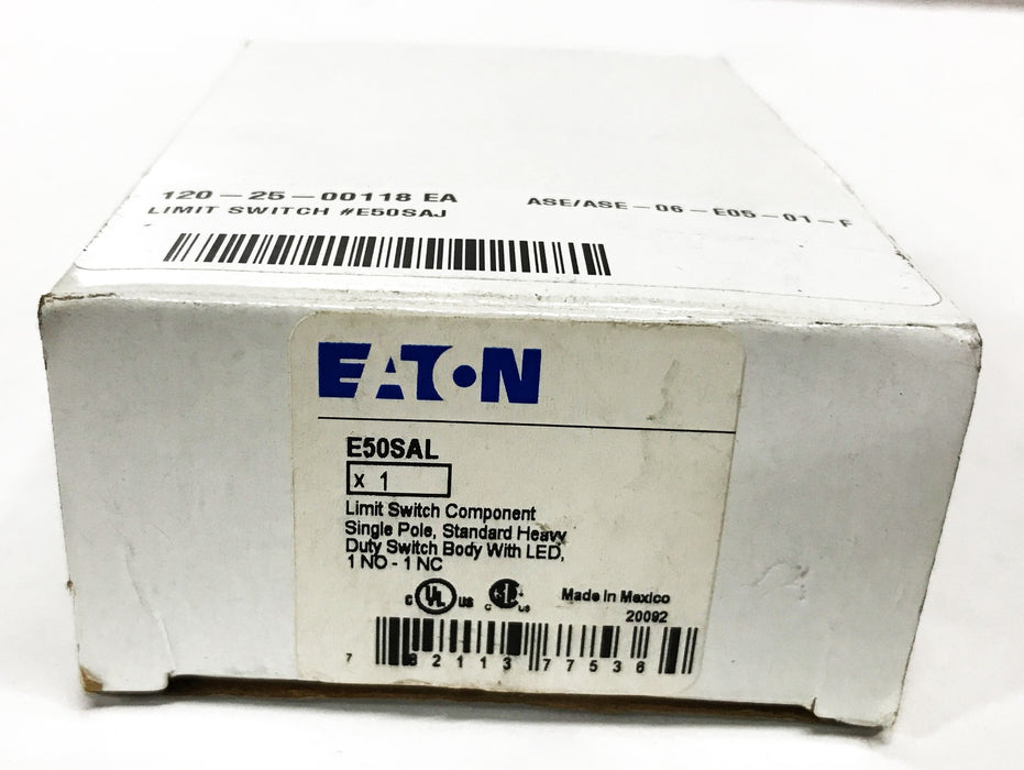 Eaton Heavy Duty Limit Switch E50SAL NOS