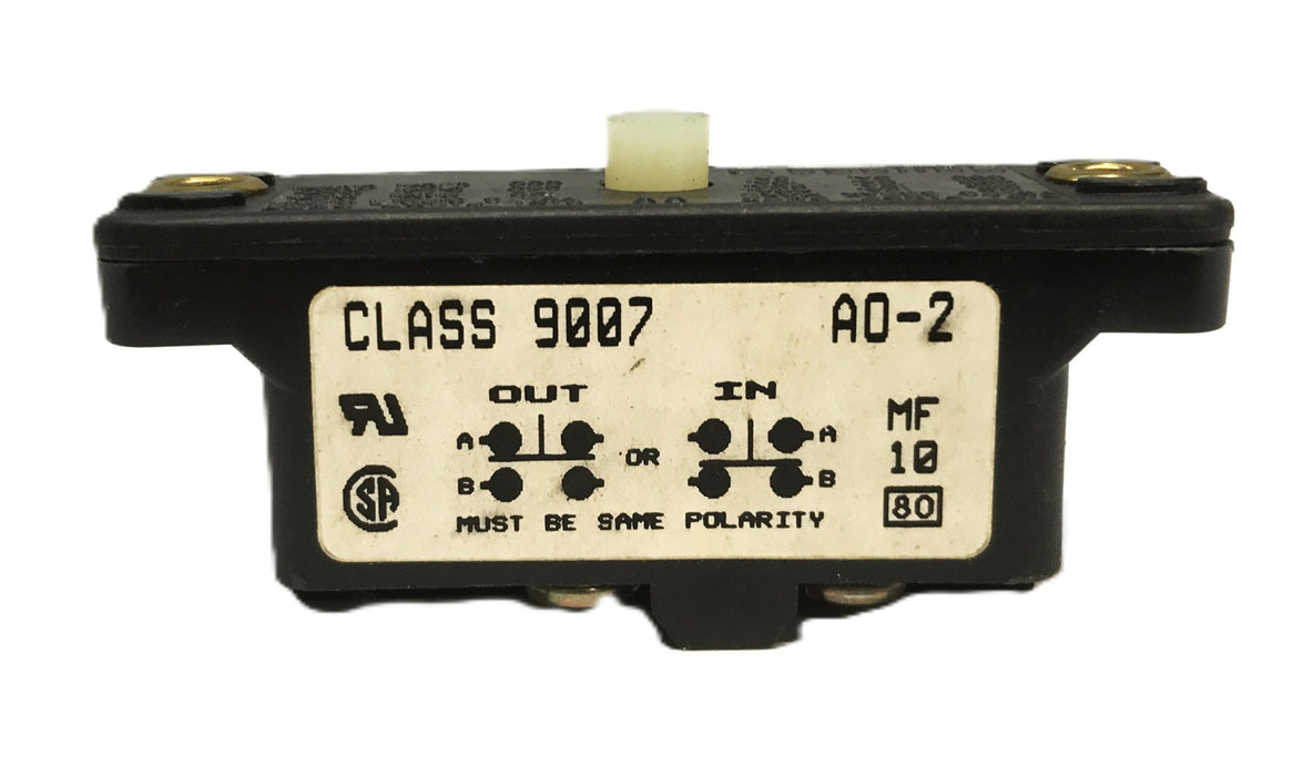Square D Snap Action Limit Switch Class 9007 AO-2 [Lot of 3] NOS