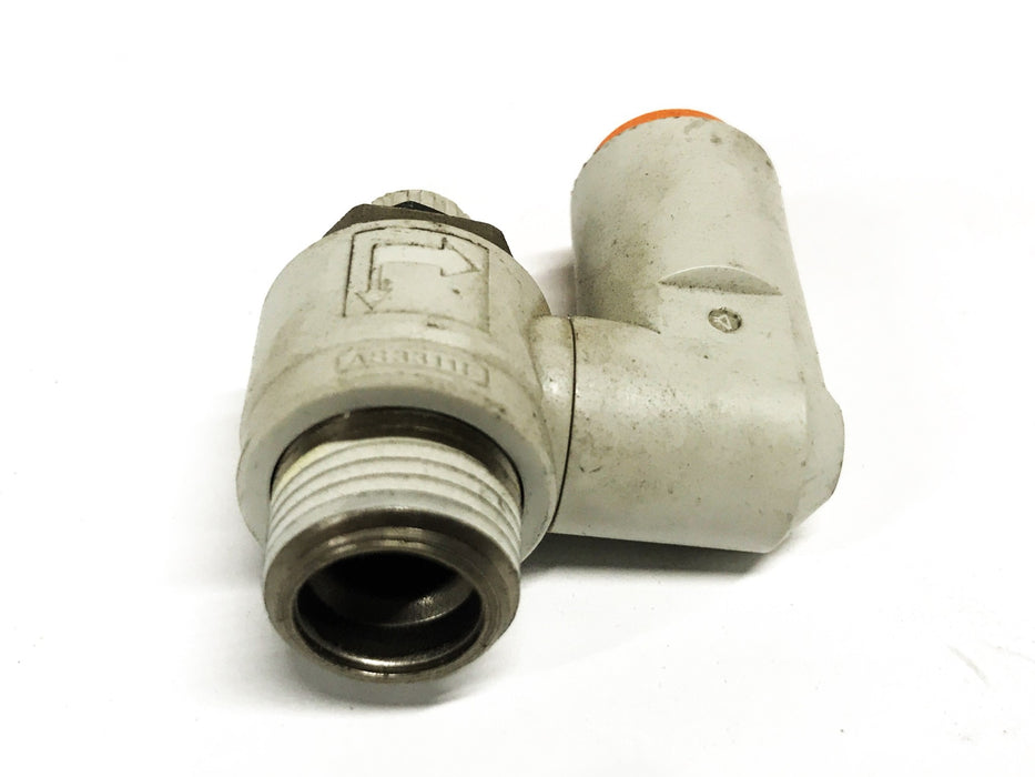 SMC 10mm x 3/8 BSPT Air Flow Control Valve AS3311F [Lot of 3] NOS