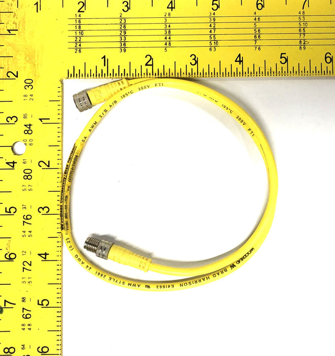 Woodhead 3 Pole Male-Female Nano-Change Extension Cord 443030A10M006 NOS