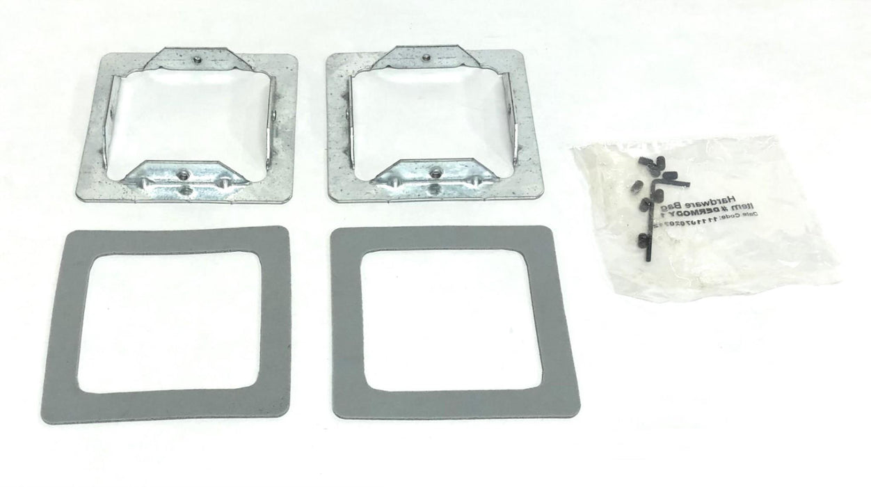 EZ Path Set Of 2 Fire Rated Pathway Single Plate Kit EZP133W NOS
