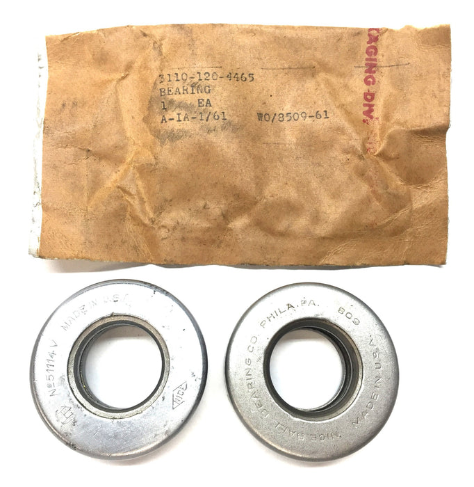 Nice Single-Row Thrust Roller Bearing (No Box) 608 [Lot of 2] NOS
