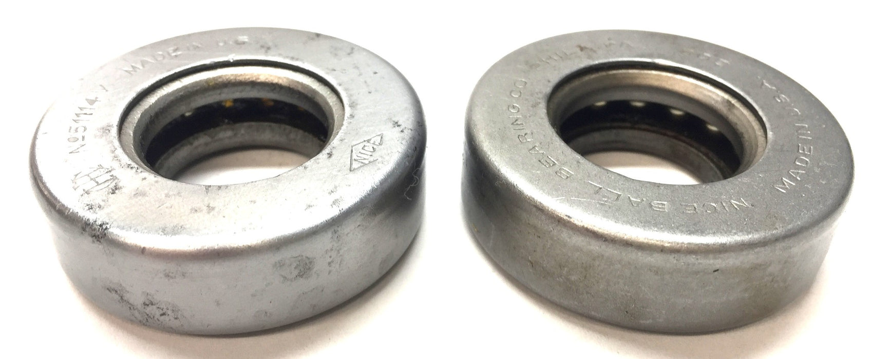 Nice Single-Row Thrust Roller Bearing (No Box) 608 [Lot of 2] NOS