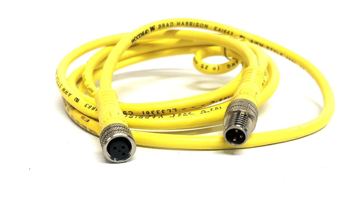 Woodhead 3 Pole Male-Female Nano-Change Extension Cord 443030A10M015 NOS