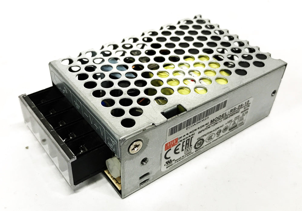 Mean Well Switching Power Supply RS-25-12 [Lot of 3] NOS