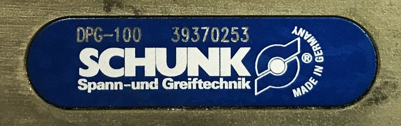 Schunk Sealing Universal Gripper DPG-100-39370253 NOS