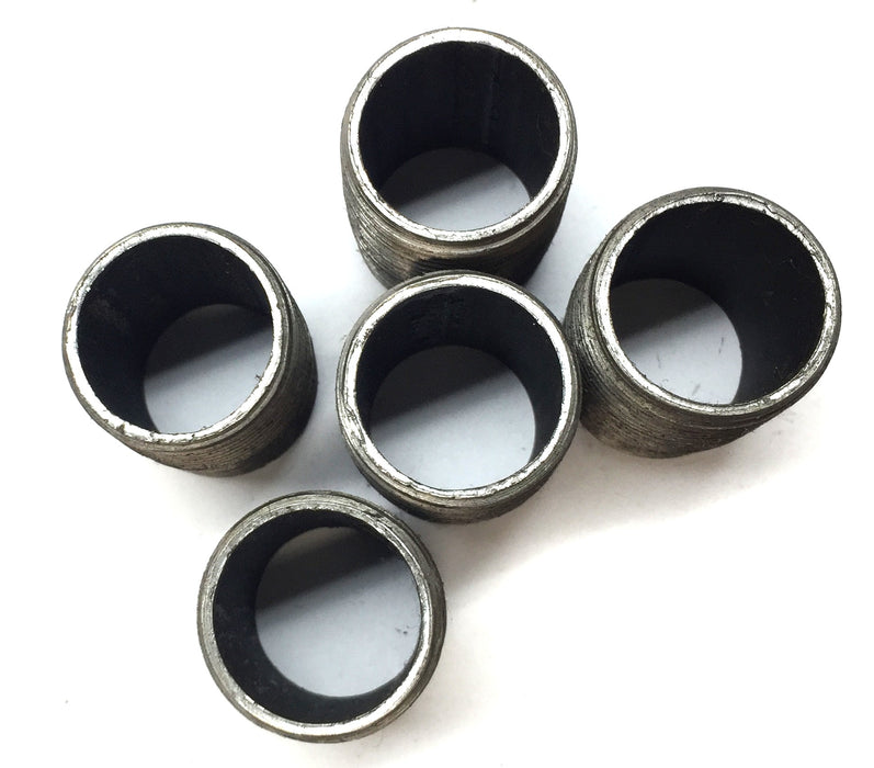 Unbranded 3/4" x CLOSE SCH80 Black Nipple Pipe [Lot of 5] NOS