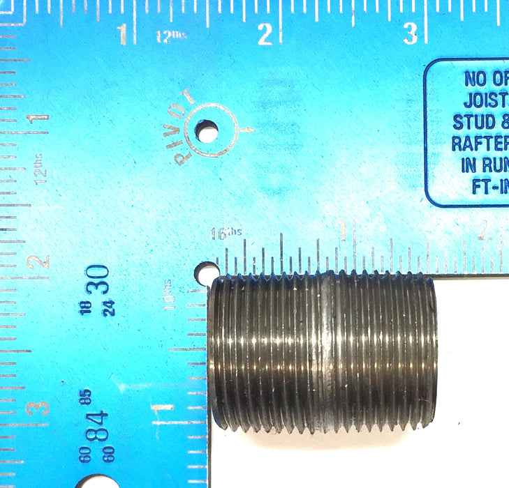Unbranded 3/4" x CLOSE SCH80 Black Nipple Pipe [Lot of 5] NOS