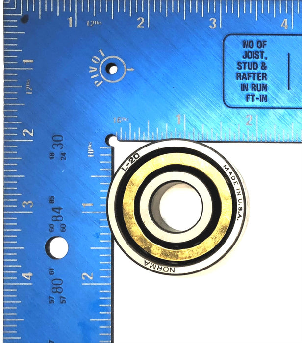 Norma Precision Ball Bearing L-20 (M-17-SPW) NOS