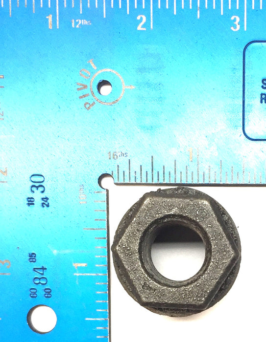 Unbranded Schedule 40 Black 1" x 3/8" Hex Bushing 13356-3D [Lot of 5] NOS