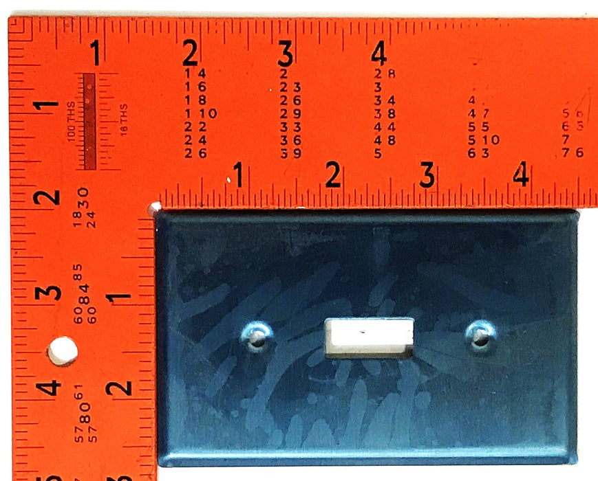Leviton Toggle Switch Cover Plate 104-84001-40 [Lot of 9] NOS