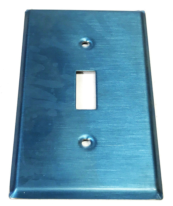 Leviton Toggle Switch Cover Plate 104-84001-40 [Lot of 9] NOS
