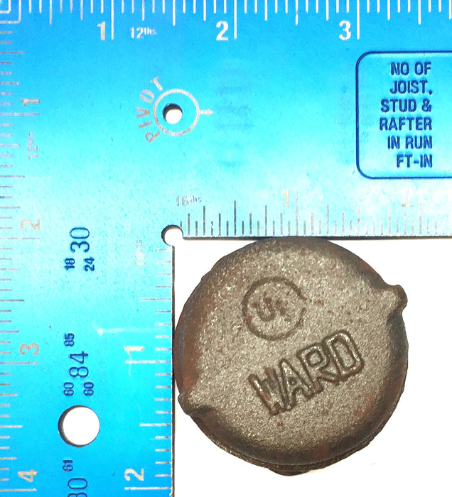 Ward 1-1/4" Malleable Iron Pipe Cap [Lot of 5] NOS