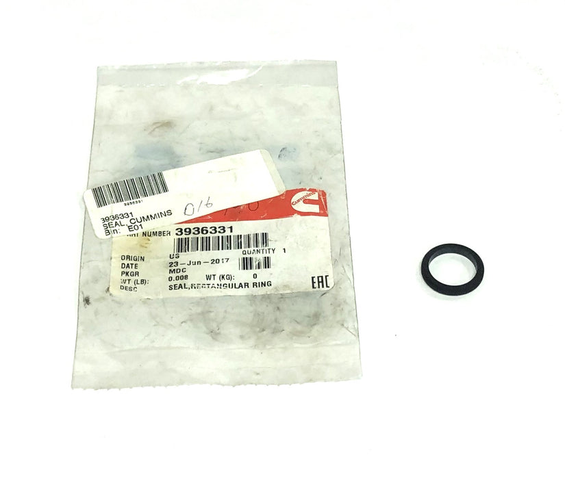 Cummins Rectangular Ring Seal 3936331 NOS