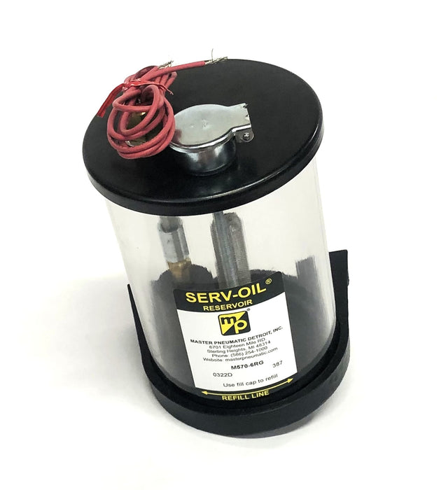 Master Pneumatic Serv-Oil Reservoir M570-6RG NOS