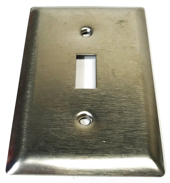 Pass & Seymour Stainless Steel Toggle Switch Wall Plate SS1 [Lot of 10] NOS