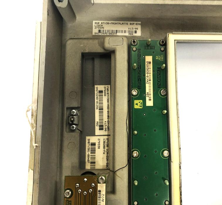 Indramat System200 Monitor Housing And Motherboard BTV30 USED