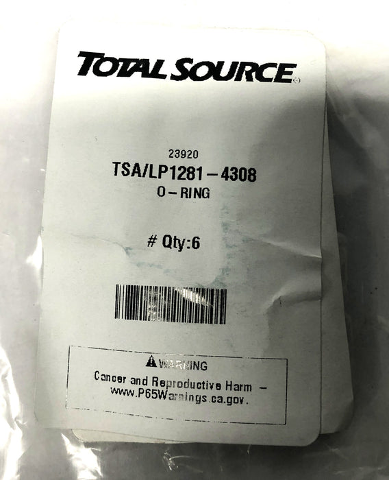 Total Source O-Ring LP1281-4308 [Lot of 4] NOS