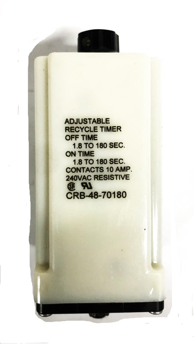 Potter & Brumfield Adjustable Time Delay Relay CRB-48-7180 NOS
