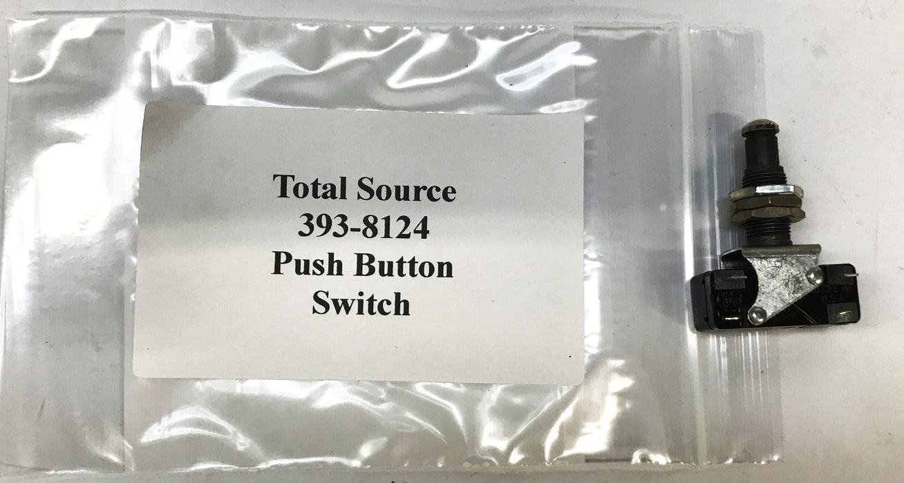 Total Source Push Button Switch 393-8124 NOS