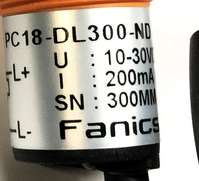 Fanics Photoelectric Sensor PC18-DL300-ND NOS