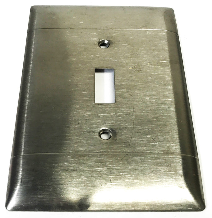 Sierra Electric 5-1/4 x 3-1/4 inch Steel Wall Plate (NO SCREWS) [Lot of 7] NOS