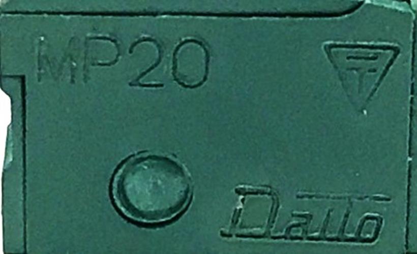 Daito 2amp 125volt Fuse MP20 [Lot of 8] NOS