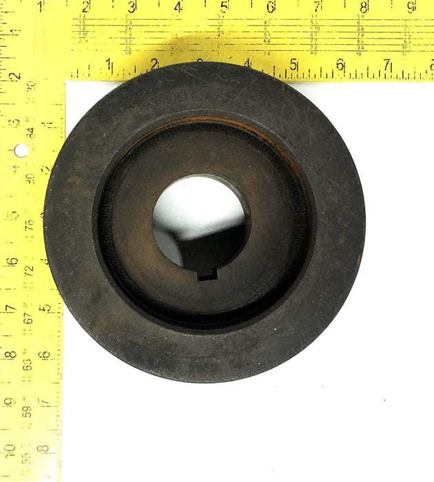Browning 1.86 Inch Bore 3 Groove V-Belt Sheave Pulley 3TB54 USED