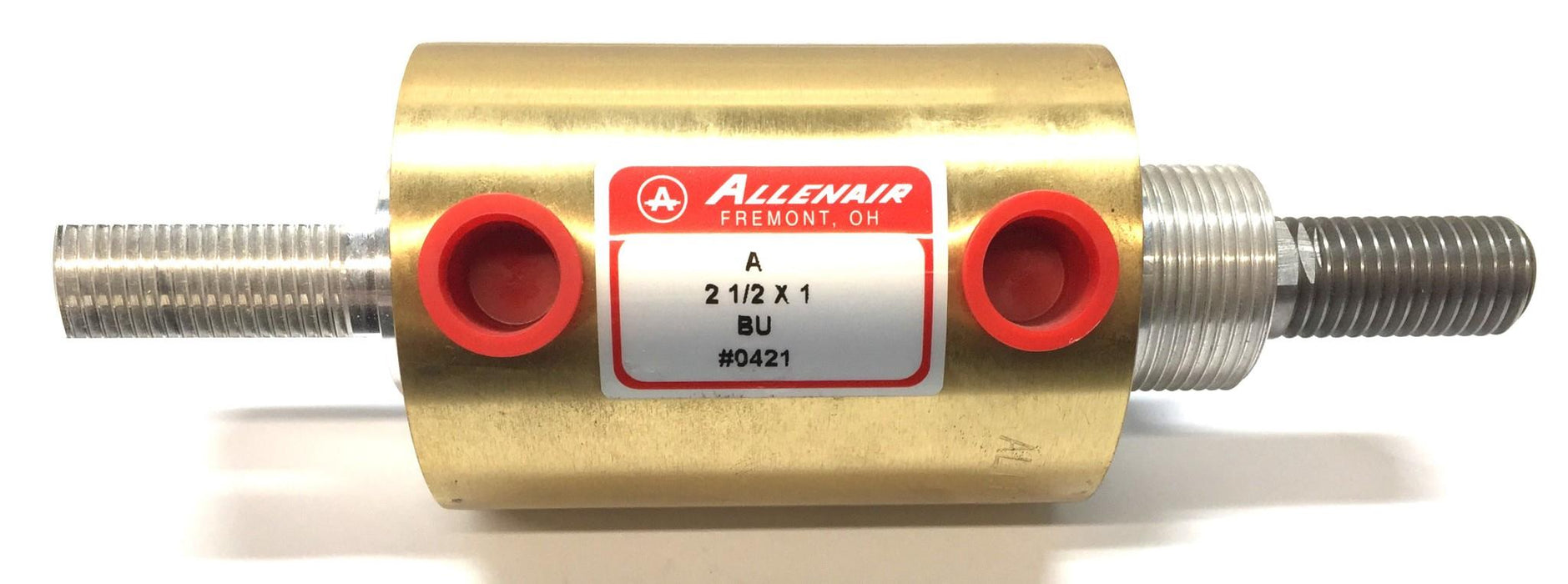 Allenair (A) 2-1/2" x 1" BU Pneumatic Cylinder 0421 NOS