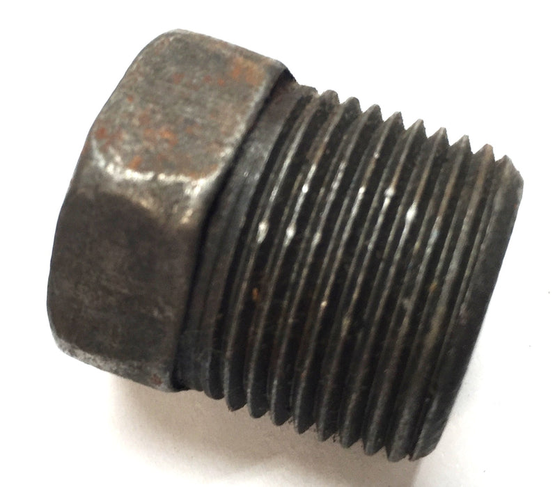 Unbranded 1" x 1-1/4" Solid Threaded Steel Hex Head Pipe Plug [Lot of 7] NOS