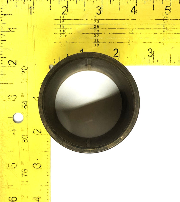 Bunting 2.24X1.99 Inch OAL 2 Inch ID Brass Bushing F2349 USED