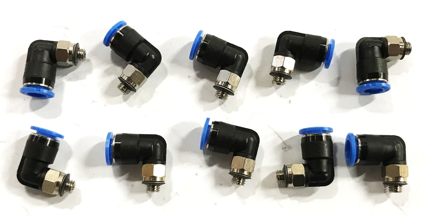 Festo L-Type Quick Plug Connector 130772 [Lot of 10] NOS