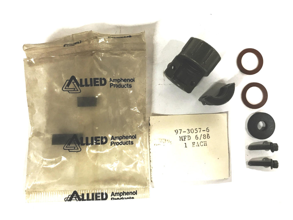 Allied Amphenol Circular Connector 97-3057-6 [Lot of 3] NOS