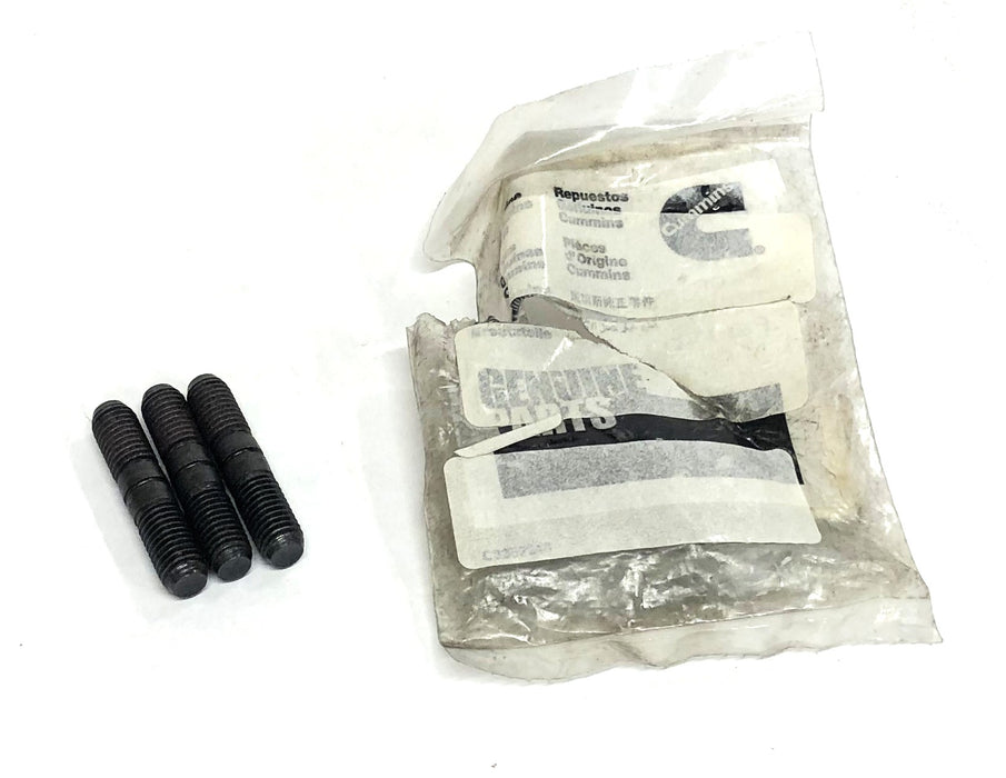 Cummins Double End Plain Stud 3937123 [Lot of 3] NOS