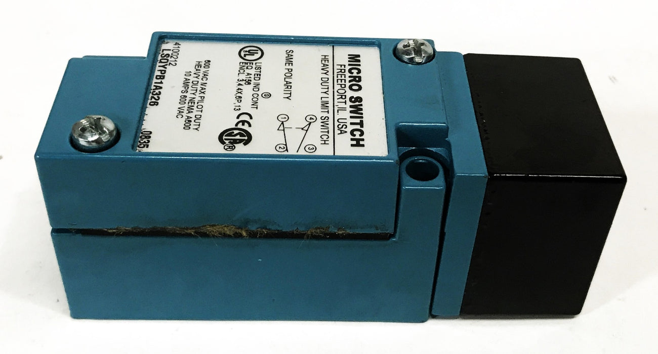 Honeywell Micro Switch Limit Switch LSQYPB1A326 USED
