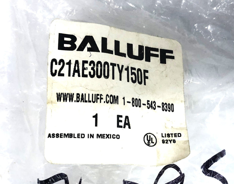 Balluff 3-Position Female Cordset C21AE300TY150F NOS