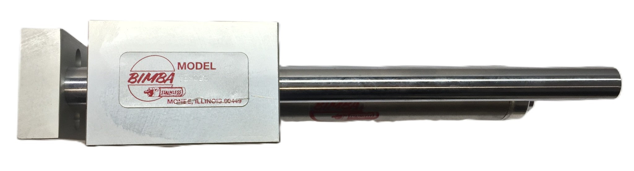 Bimba Pneumatic Linear Actuator Thruster Assembly TE-095 (LT-095-D) NOS