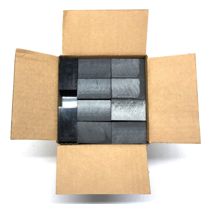 Unbranded 2-1/4" x 1-1/2 x 1-1/4" Black Nylon Sheet Block [Lot of 40] NOS