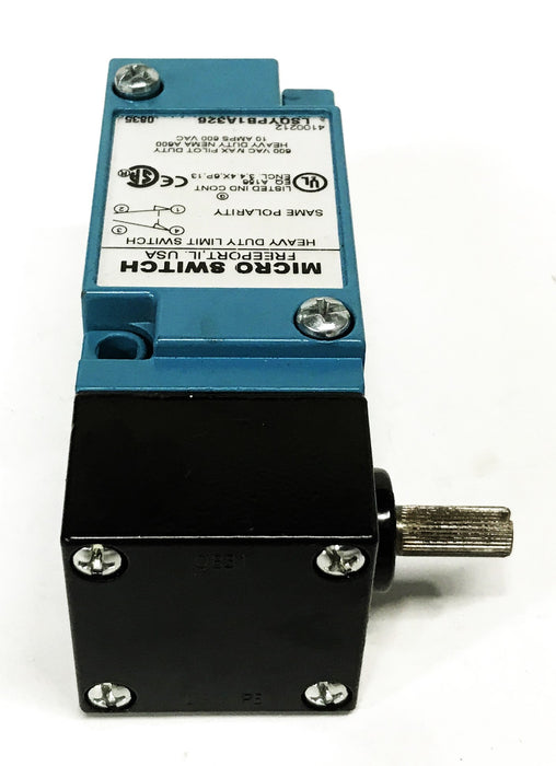 Honeywell Micro Switch Limit Switch LSQYPB1A326 USED