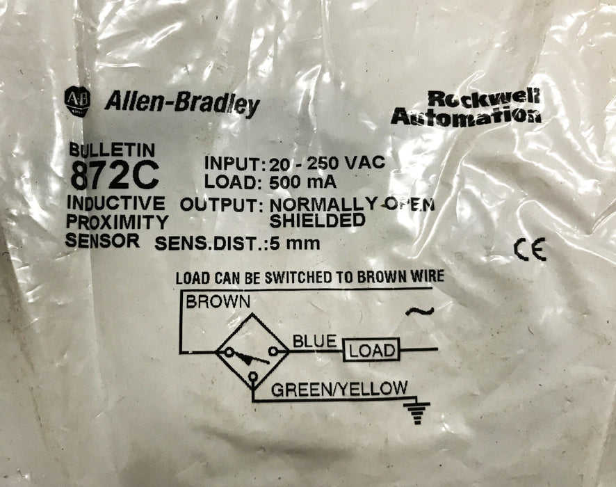 Allen-Bradley Inductive Proximity Sensor 872C-A5N18-A2 [Lot of 2] NOS