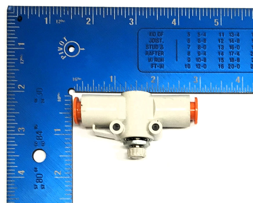 SMC 3/8" Push lock Flow Control Valve AS3002F [Lot of 2] NOS