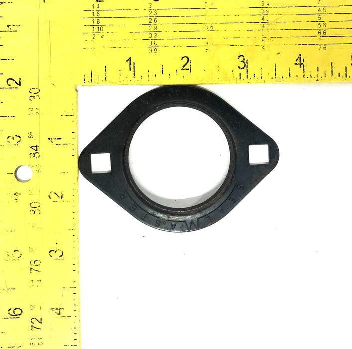 SealMaster 1.74 Inch ID 2 Bolt Ball Bearing Flange SSFT-12 [Lot of 3] NOS