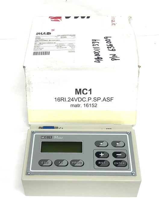 Pointel 16RI.24V.P.SP.ASF MATR 16152 (024W) CAM Programmer MC1 NOS