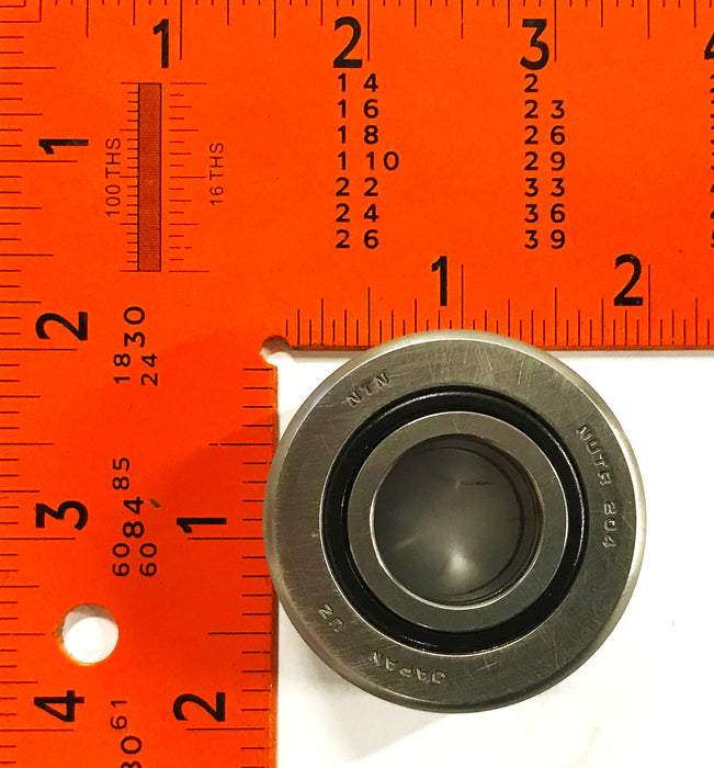 NTN Roller Follower Yoke Type Track Roller Bearing w/ Inner Ring NUTR204 NOS