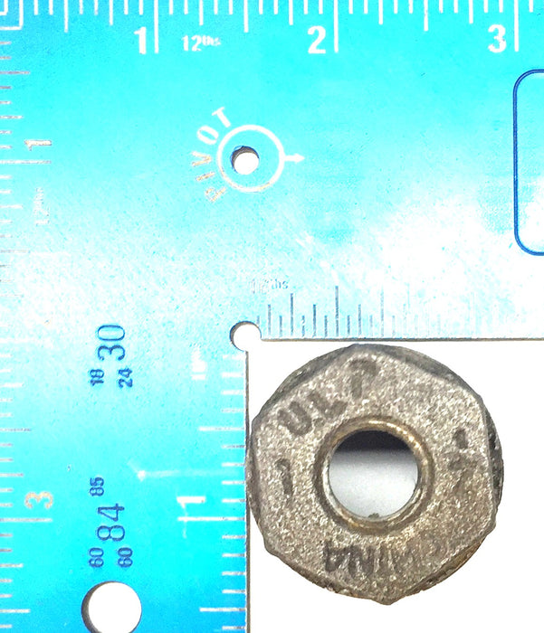 Unbranded 1-1/4" x 1" Iron Hex Bushing [Lot of 9] NOS