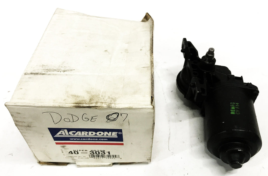 Cardone Industries Wiper Motor for Dodge Charger 40-3031 REMANUFACTURED