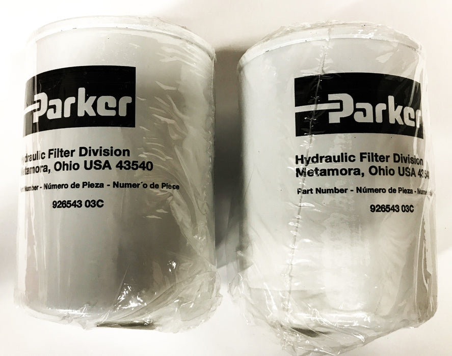 Parker Hydraulic Filter Element 926543 [Lot of 2] NOS