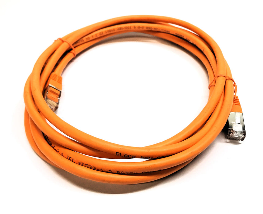 Black Box Cat 6 10Ft PVC Patch Cable EVNSL0272OR-0010 NOS